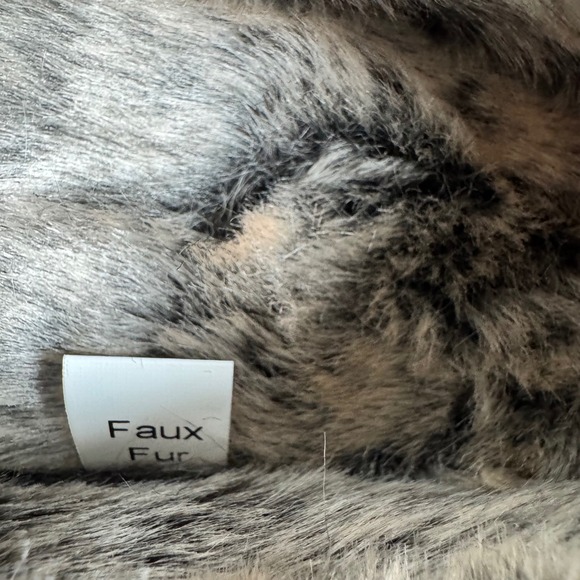 Acorn Chinchilla Bootie Crackleberry Wool Faux Fur Cushioned Memory Insole 8-9 - Picture 9 of 11